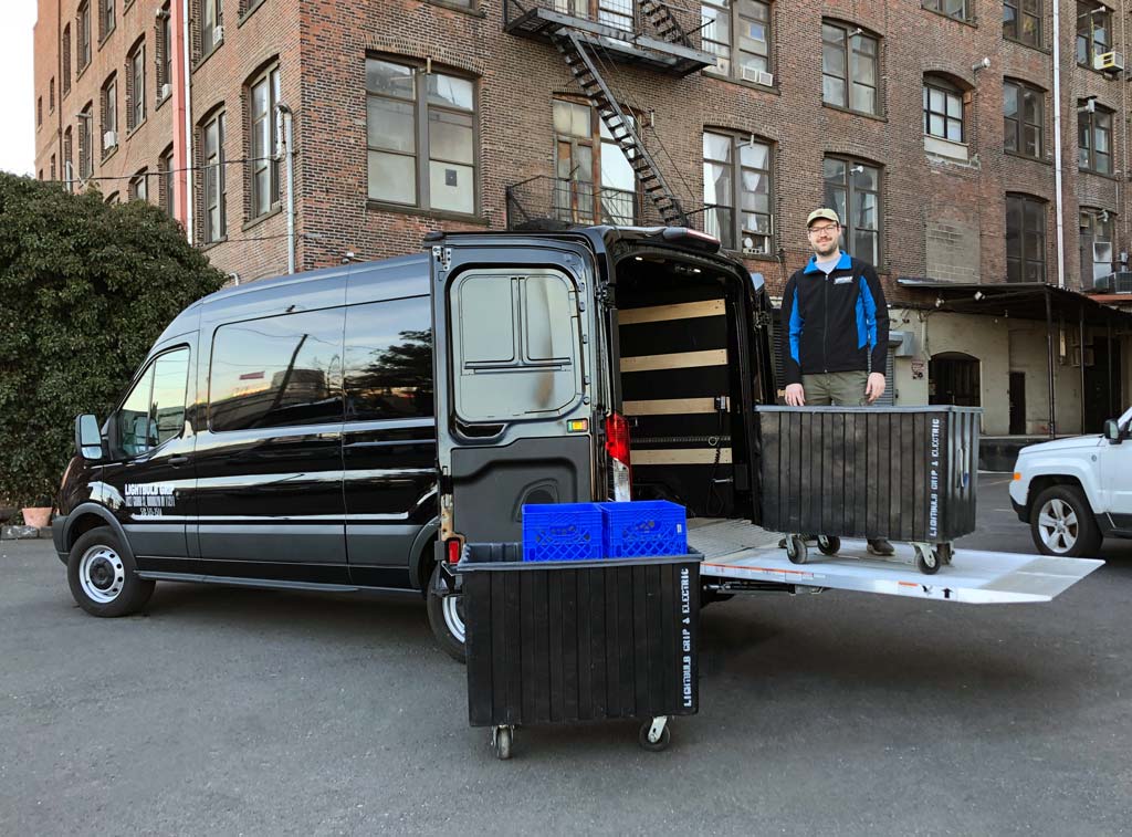 NYC Grip and Electric Van Delivery grip truck grip van sprinter box truck